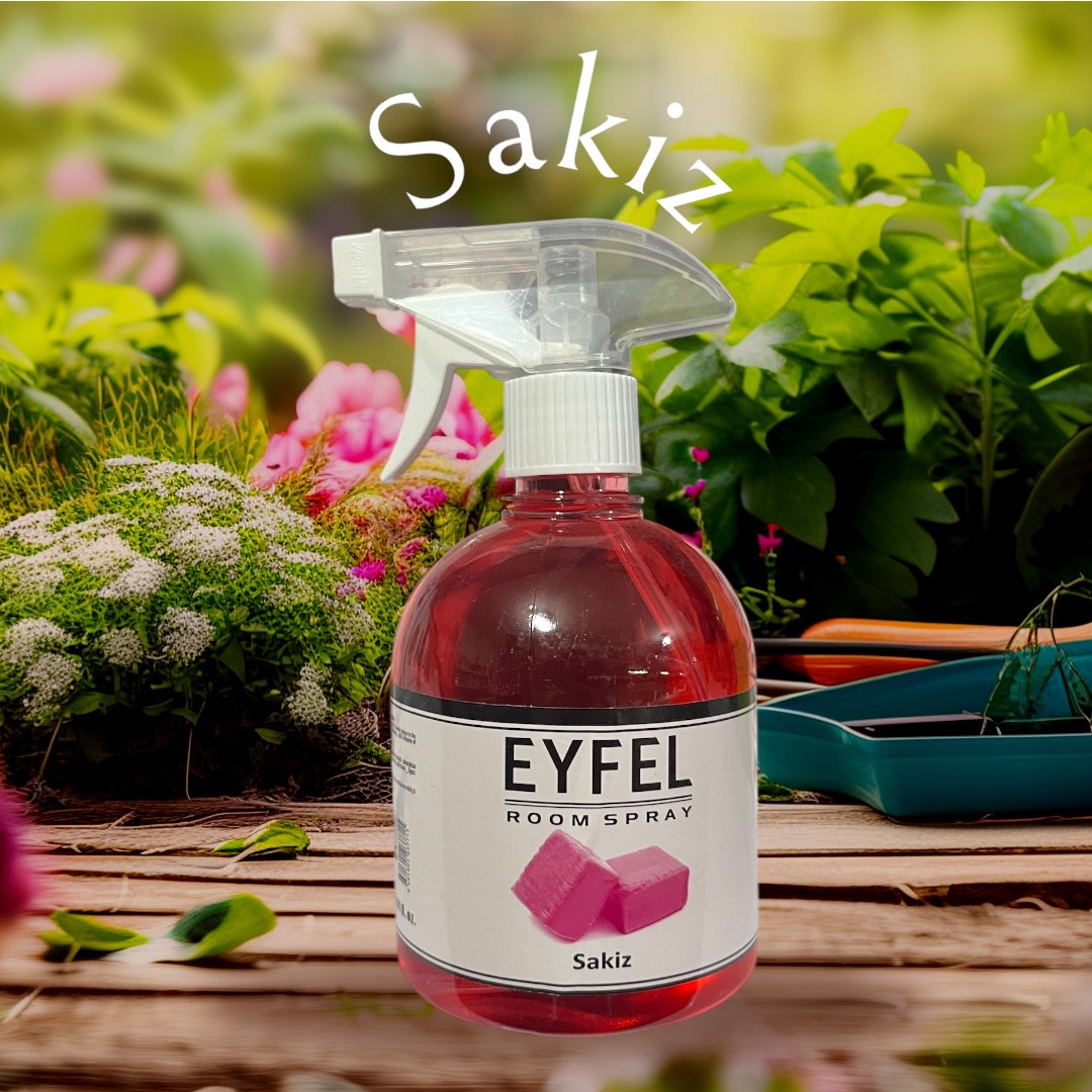 اسپری خوشبوکننده هوا ایفل رایحه آدامس (Sakiz)500 میلی لیتر