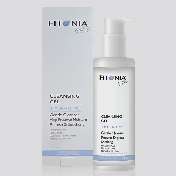 ژل شستشو پوست خشک هیدرات می فیتونیا Fitonia Cleansing Gel Hydrate Me 200ml