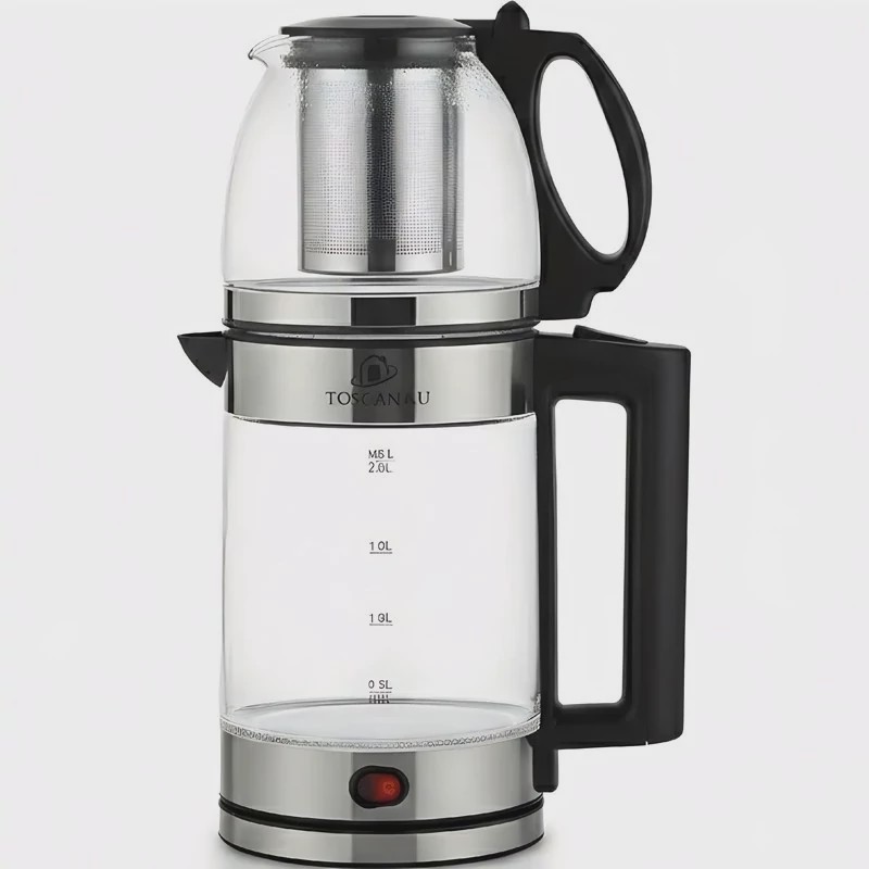 چایی ساز روهمی تفال- وارمردار مدل TF-124