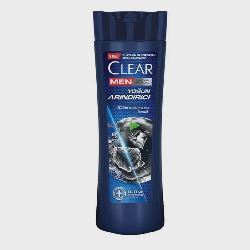 شامپو کلیر ترکیه 350 میل (ضد شوره ذغالی) CLEAR