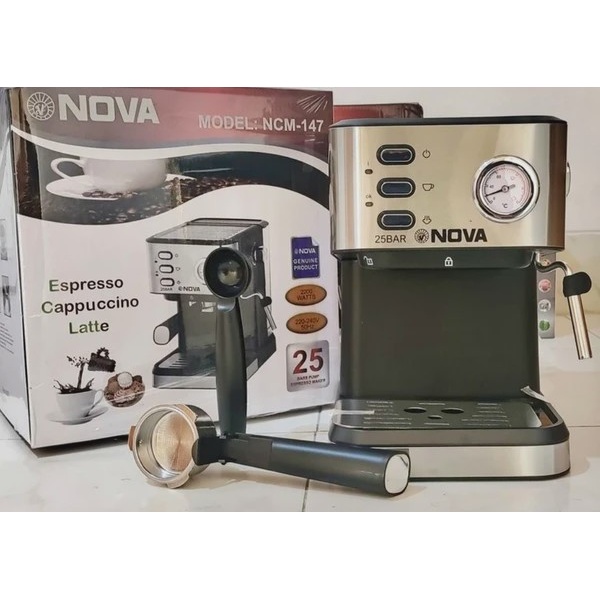 اسپرسو ساز نوا مدل NCM-147- فشار بخار 25 بار