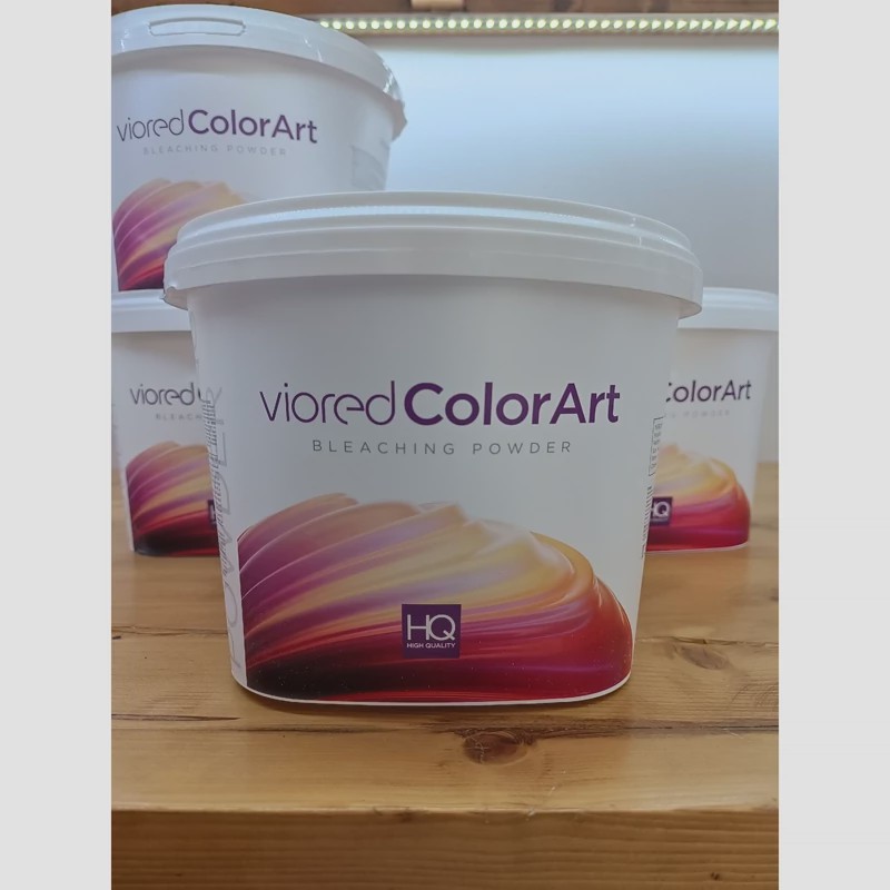 پودر دکلره 2 کیلویی ویورد VIORED Color Art در 2رنگ سفید وآبی انقضا 2030