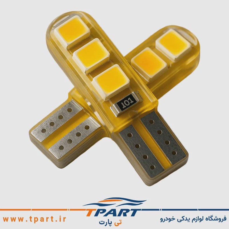 لامپ چراغ کوچک پراید 131 صبا 141 - LED سکن جفت