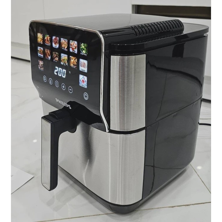 سرخ کن دوالمنت فیلیپس- ظرفیت 15 5 لیتری تمام استیل مانیتور دار- قدرت 3500W وات- مدل PH-9880