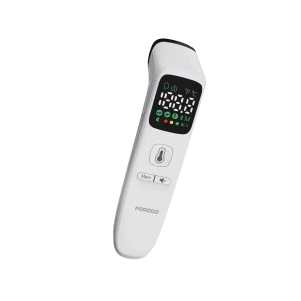 تب سنج دیجیتال پورودو مدل PDFCIR202WH Porodo LiveOn MULTI-MODE THERMOMETER LED Display
