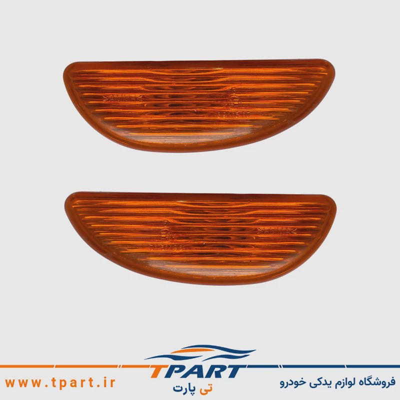 چراغ راهنما گلگیر تیبا - طلق نارنجی