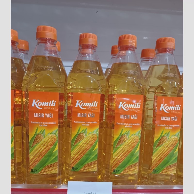 روغن ذرت کومیلی Komili Misir Yagi حجم 1000 میل