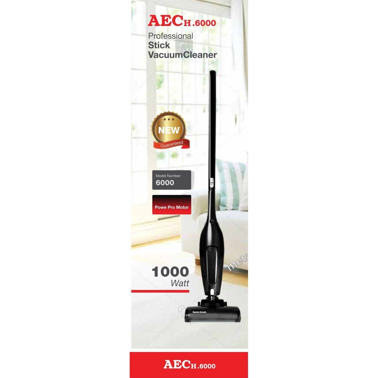 جارو برقی پرتابل AECمدل 6000 توان 1000وات