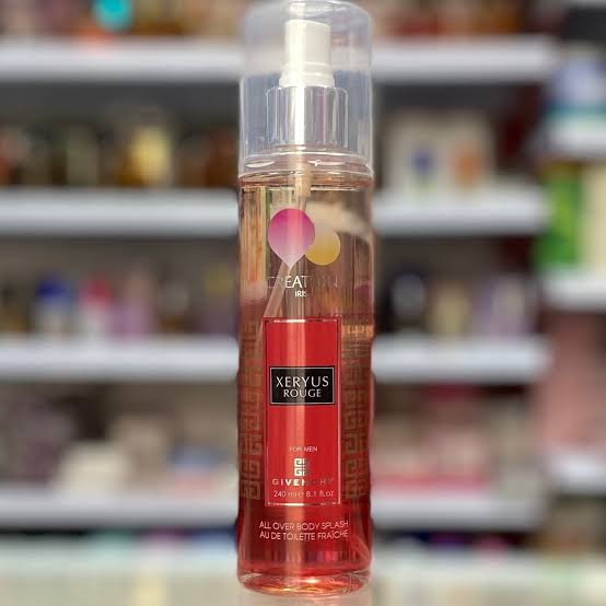 بادی اسپلش مردانه کریشن آیریس Creation Iris مدل Givenchy Xeryus Rouge حجم 240 میلی لیتر