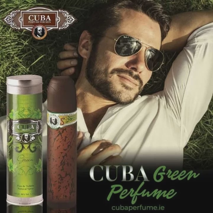 عطر مردانه کوبا گرین Cuba Green حجم 100 میلی لیتر