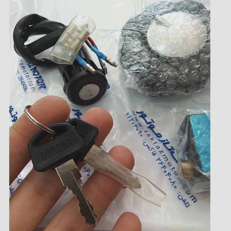 ست سوییچ اصلی موتور سیکلت تکتاز