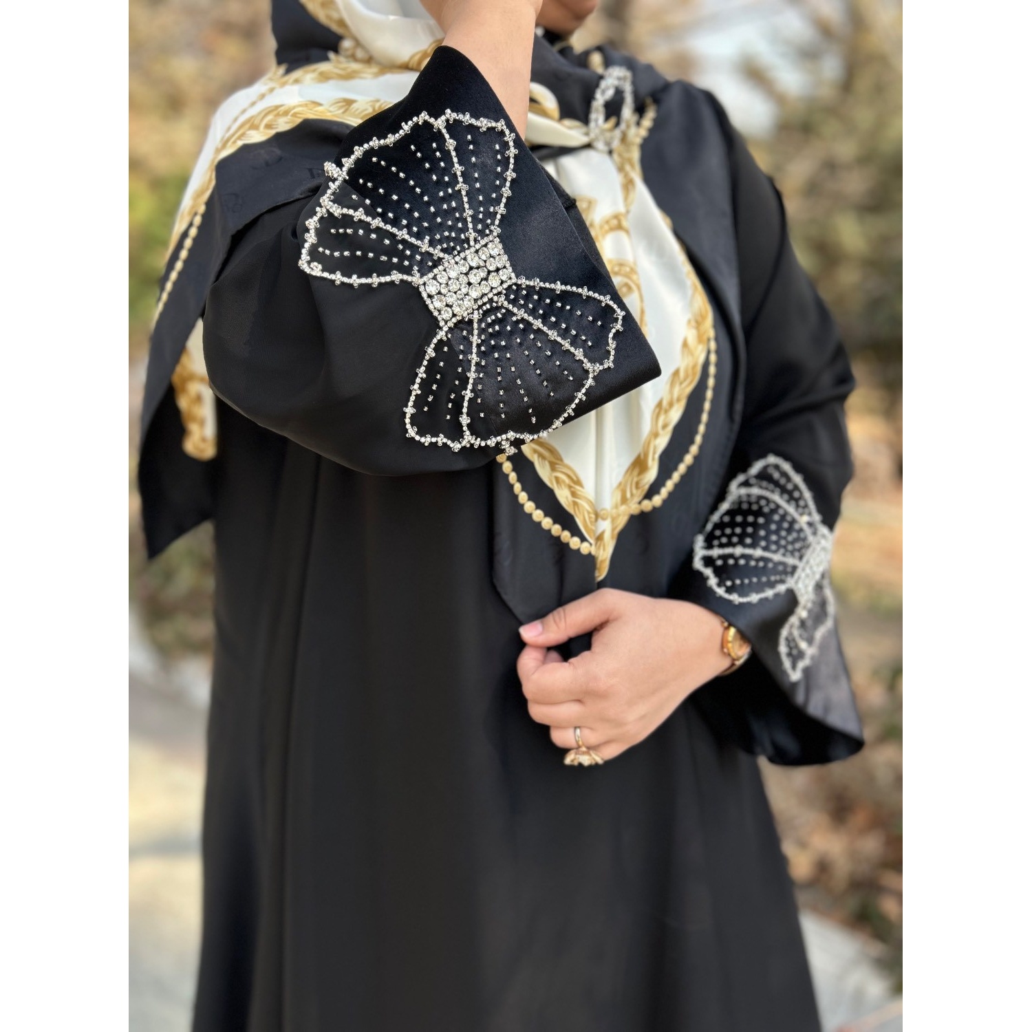 عبای جواهردوزی پری دوخت