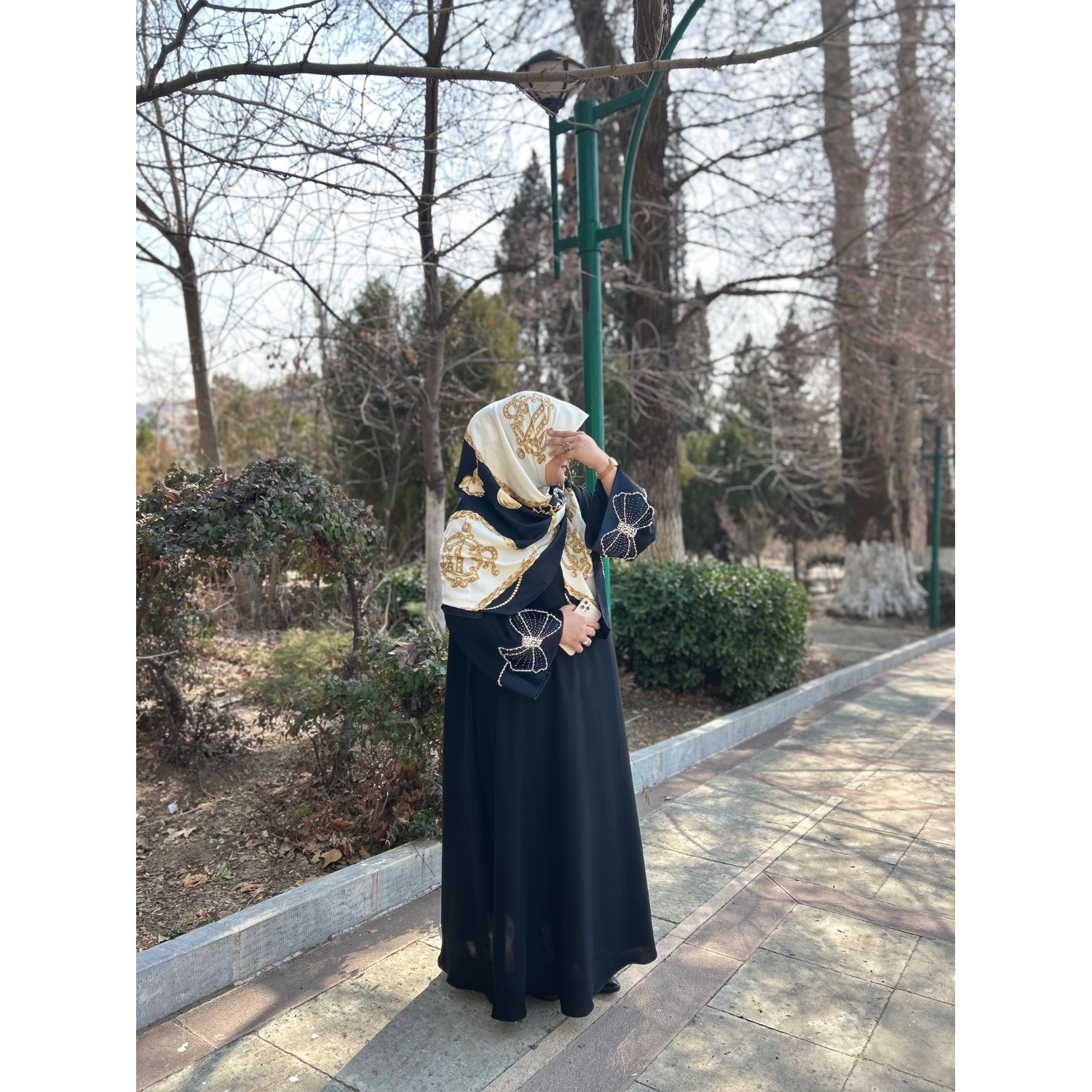 عبای جواهردوزی پری دوخت