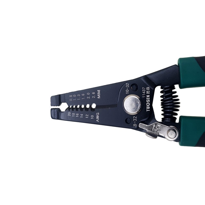 انبر سیم لخت کن توسن مدل T-11437 سایز 6 اینچ