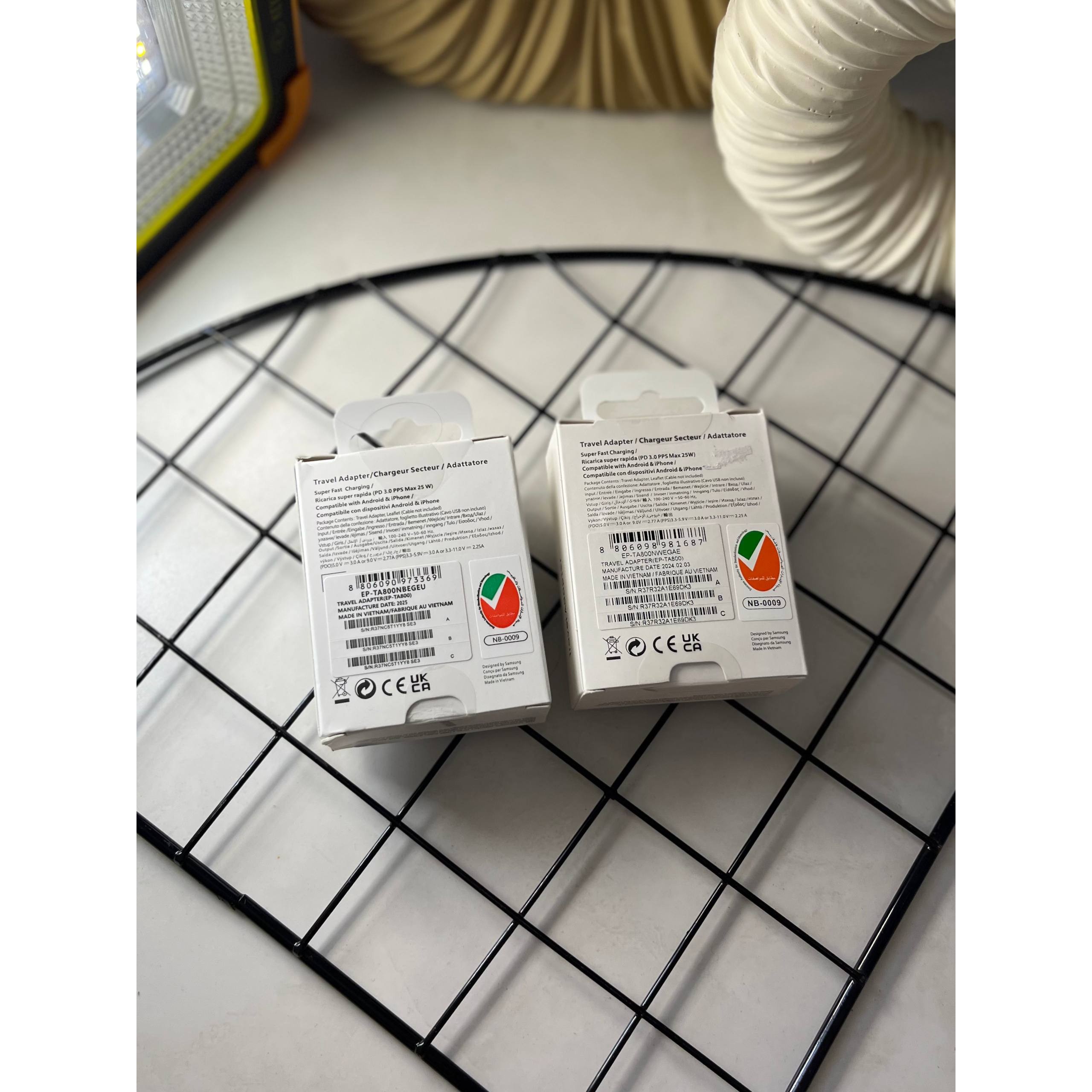 شارژر دیواری 25 وات سامسونگ مدل EP-TA800
