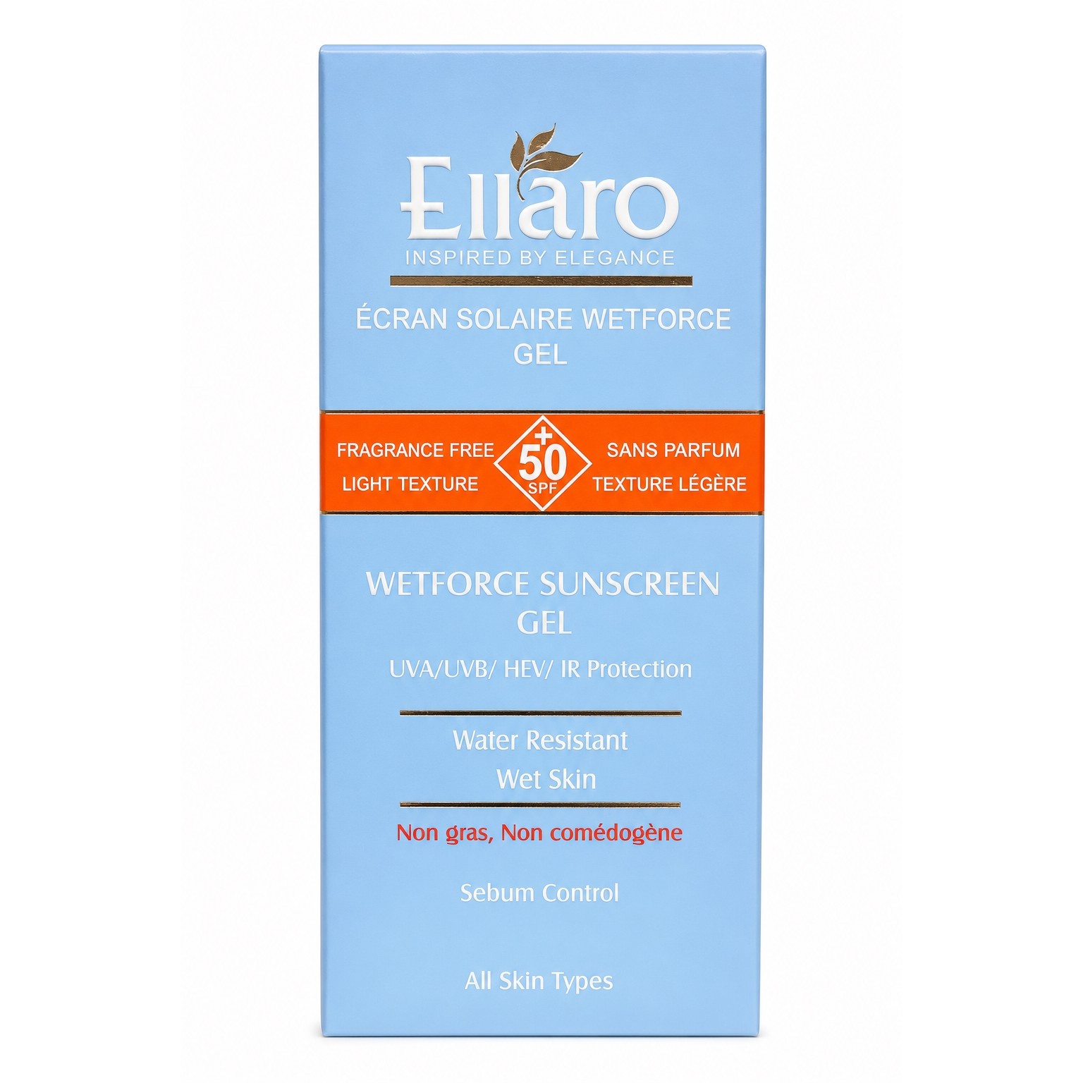 ژل ضد آفتاب ضد آب الارو SPF 50 حجم 50 میلی لیتر