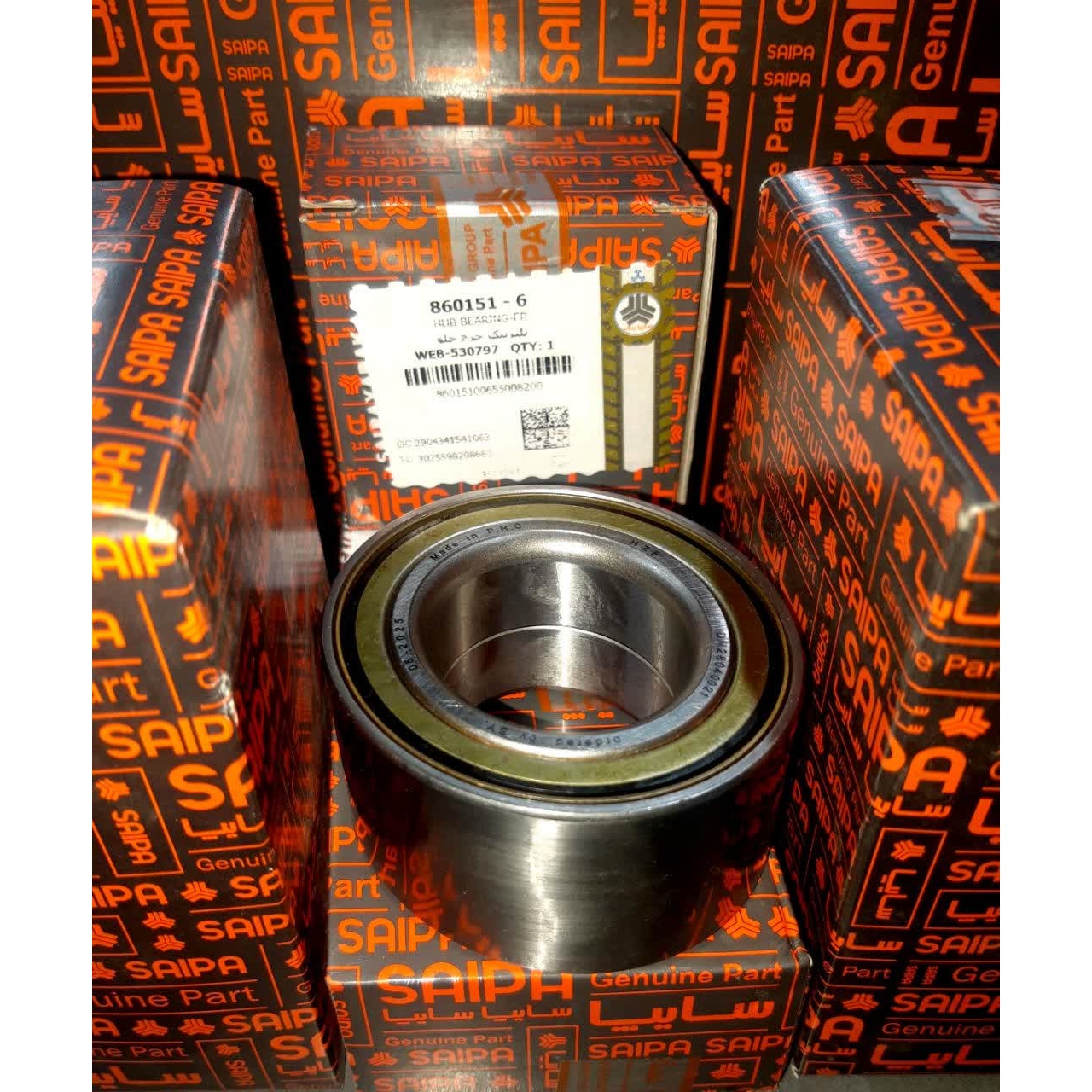 بلبرینگ چرخ جلو شاهین 860151