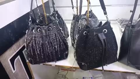 کیف مجلسی زنانه نگین دار شیک زیبا