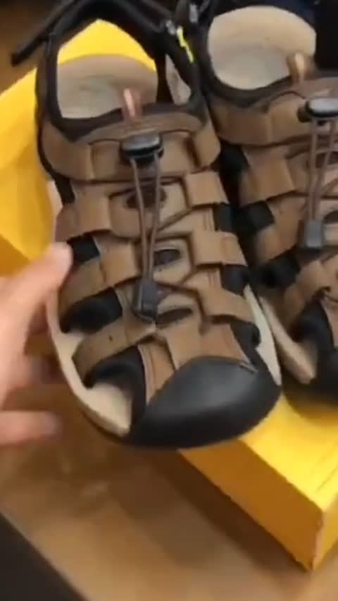 صندل طبیعت گردی مردانه ونتو عسلی