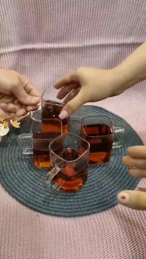 آدمک نشانگر لیوان بسته 4 عددی 