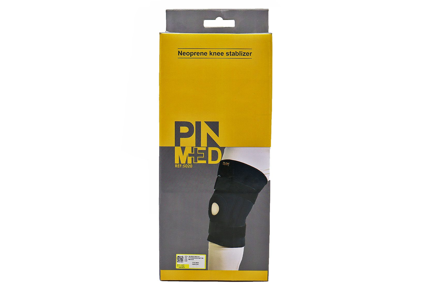 زانوبند چهارفنره نئوپرن پین مد PINMED REF5020