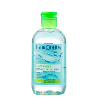میسلار 3 در 1 پوست چرب هیدرودرمHydroderm Mattifying Micellar Cleansing Water مدل 1