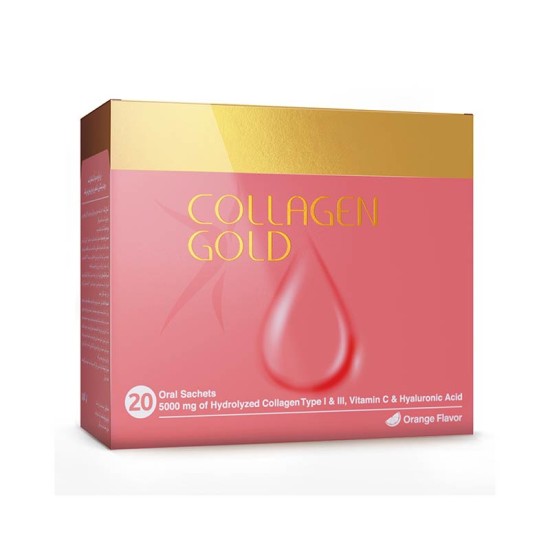 ساشه کلاژن گلد 20 عددیCollagen Gold 20 Sachet مدل 2