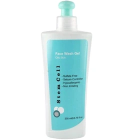 ژل شست وشوی صورت پوست چرب استم سلFACE WASH GEL OILY STEM CELL مدل 2