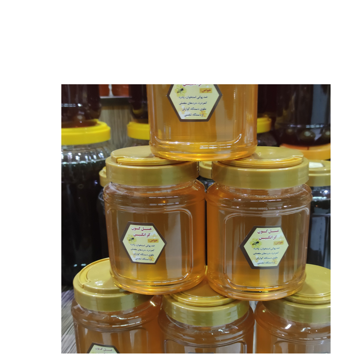 عسل گون گزانگبین صادراتی عمده(عسل شکر نخورده ده تایی)