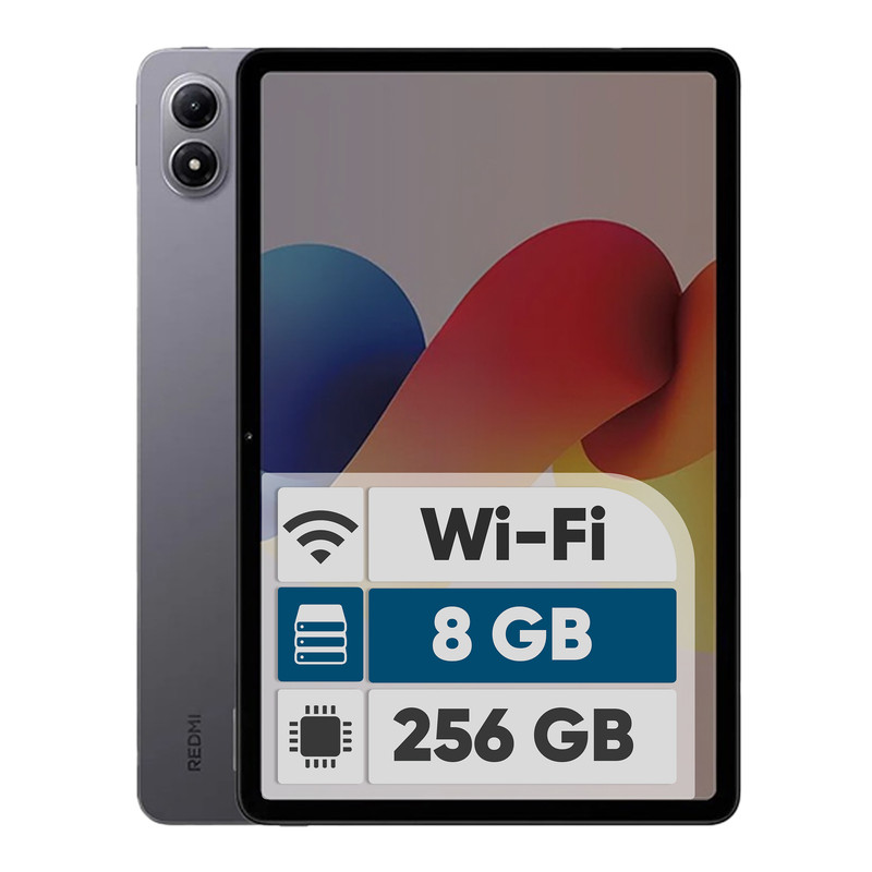 تبلت 12.1 اینچ شیائومی مدل Redmi Pad 2 Pro Wi-Fi، ظرفیت 256 گیگابایت و رم 8 گیگابایت، رزولوشن دوربین 8 مگاپیکسل، پشتی...