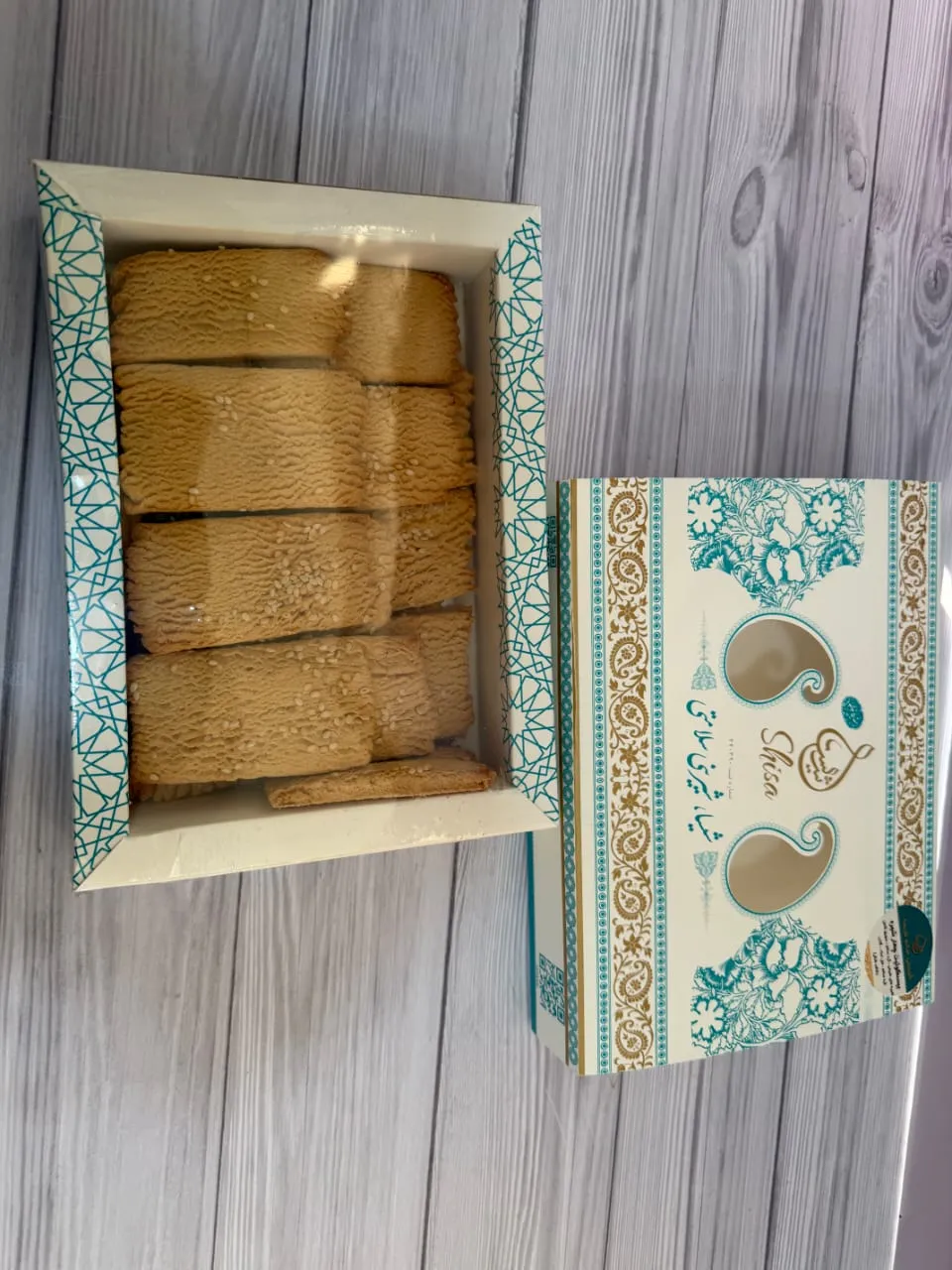بیسکوئیت چهار شیره سالم شیسا | 370 گرم