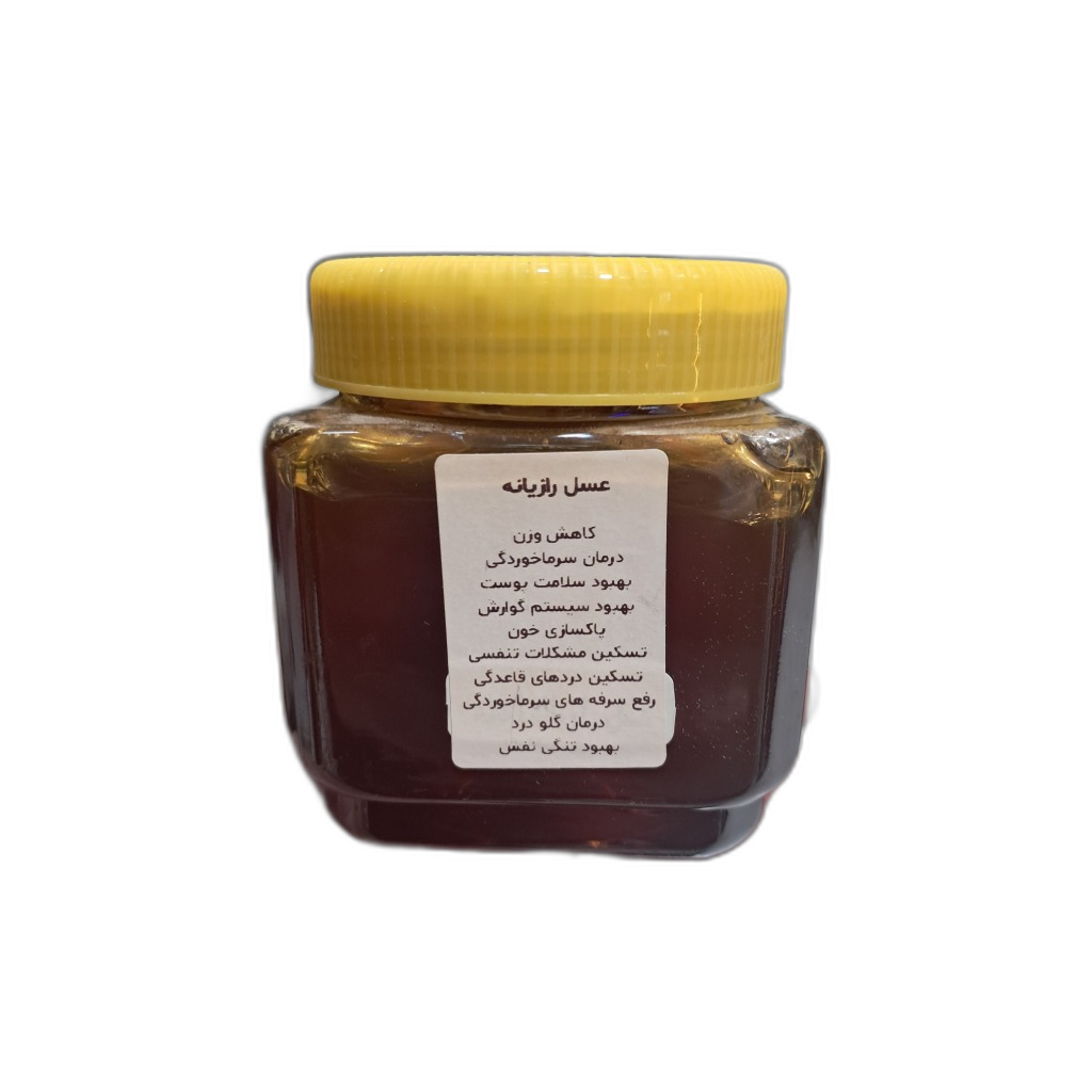 عسل رازیانه کوهدار صد درصد ارگانیک 500گرمی