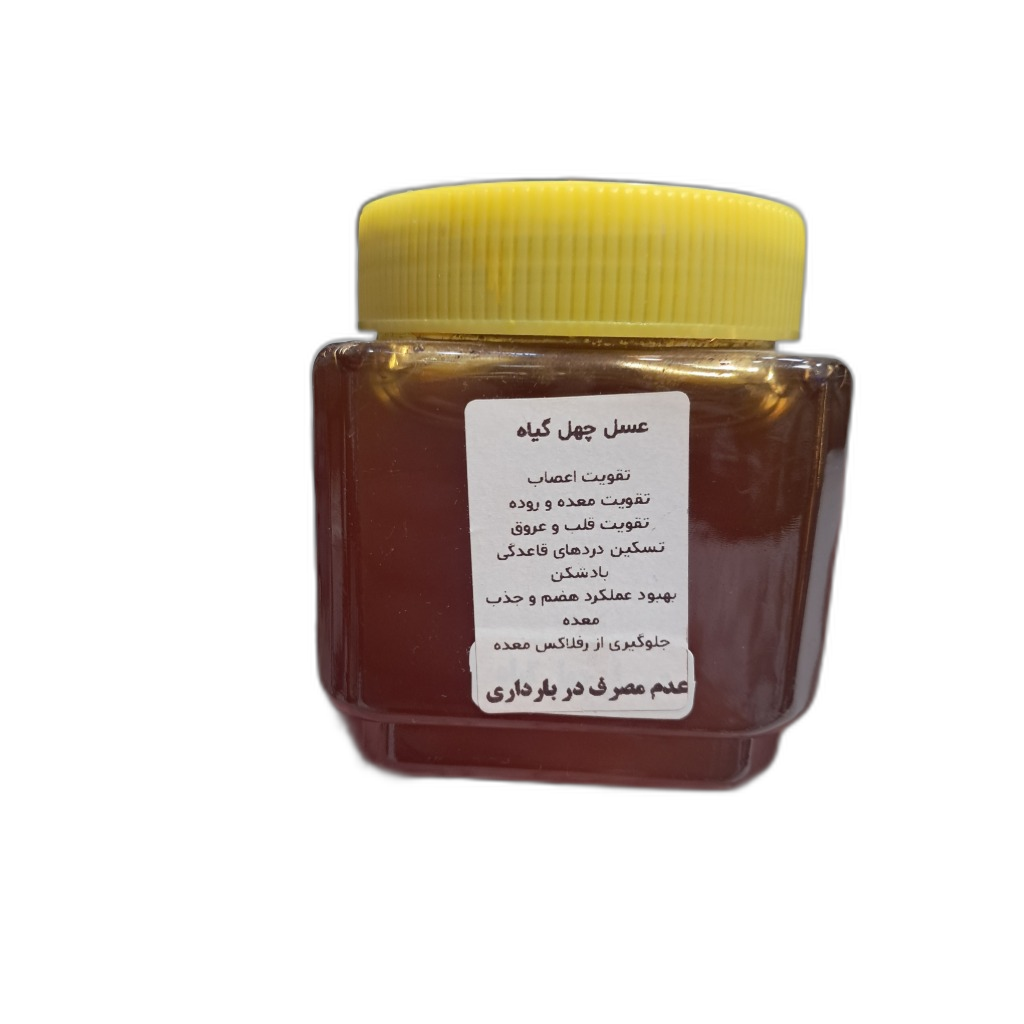 عسل چهل گیاه کوهدار صد در صد ارگانیک 500گرمی