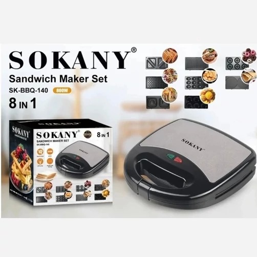 ساندویچ ساز 8 کاره سوکانی مدل SK-BBQ-140