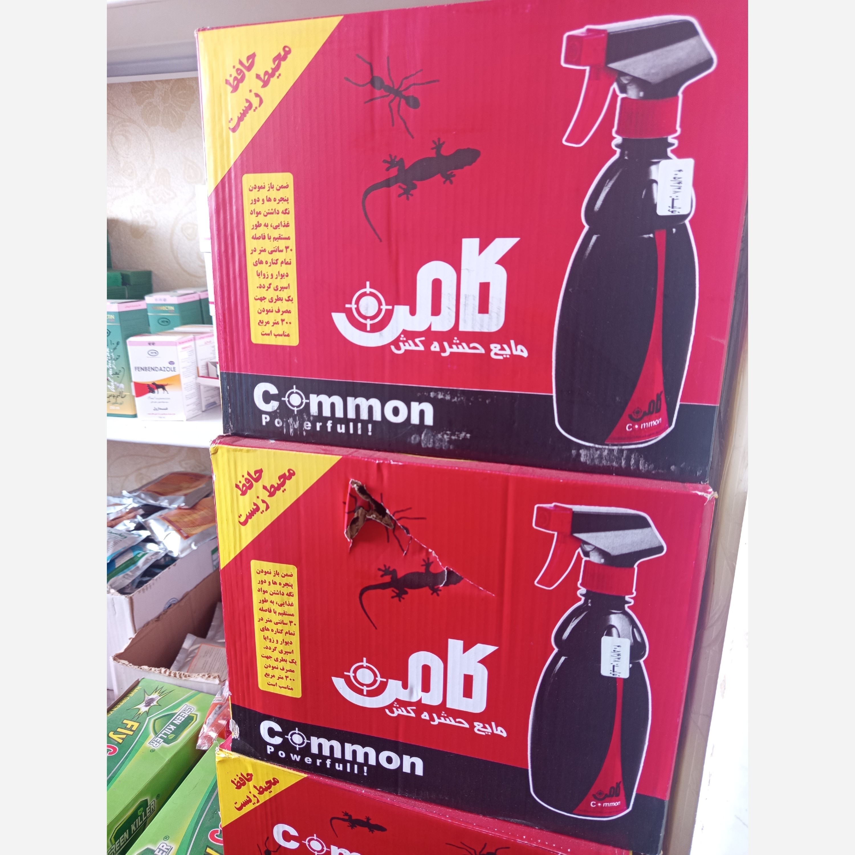 مایع حشره کش کامن