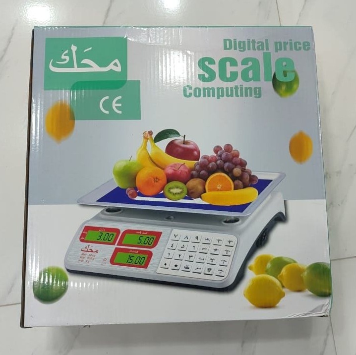 ترازو محک 40 کیلویی صفحه کلید فلزی