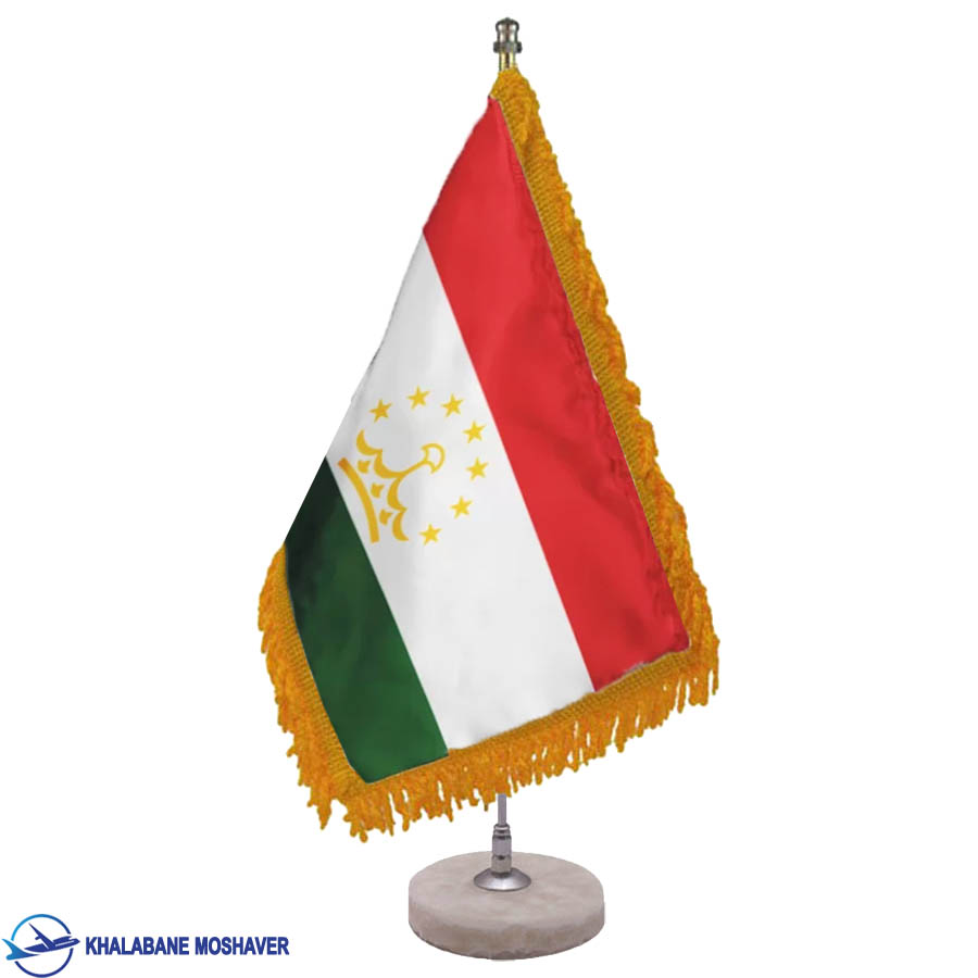 پرچم رومیزی کشور تاجیکستان باسلام