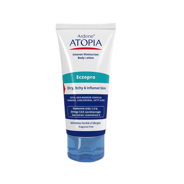 لوسیون مرطوب کننده بدن آردن آتوپیا مدل Eczopro ضد خشکی و اگزما، حاوی سرامید، هیالورونیک اسید و عصاره جو دو سر، مناسب ...