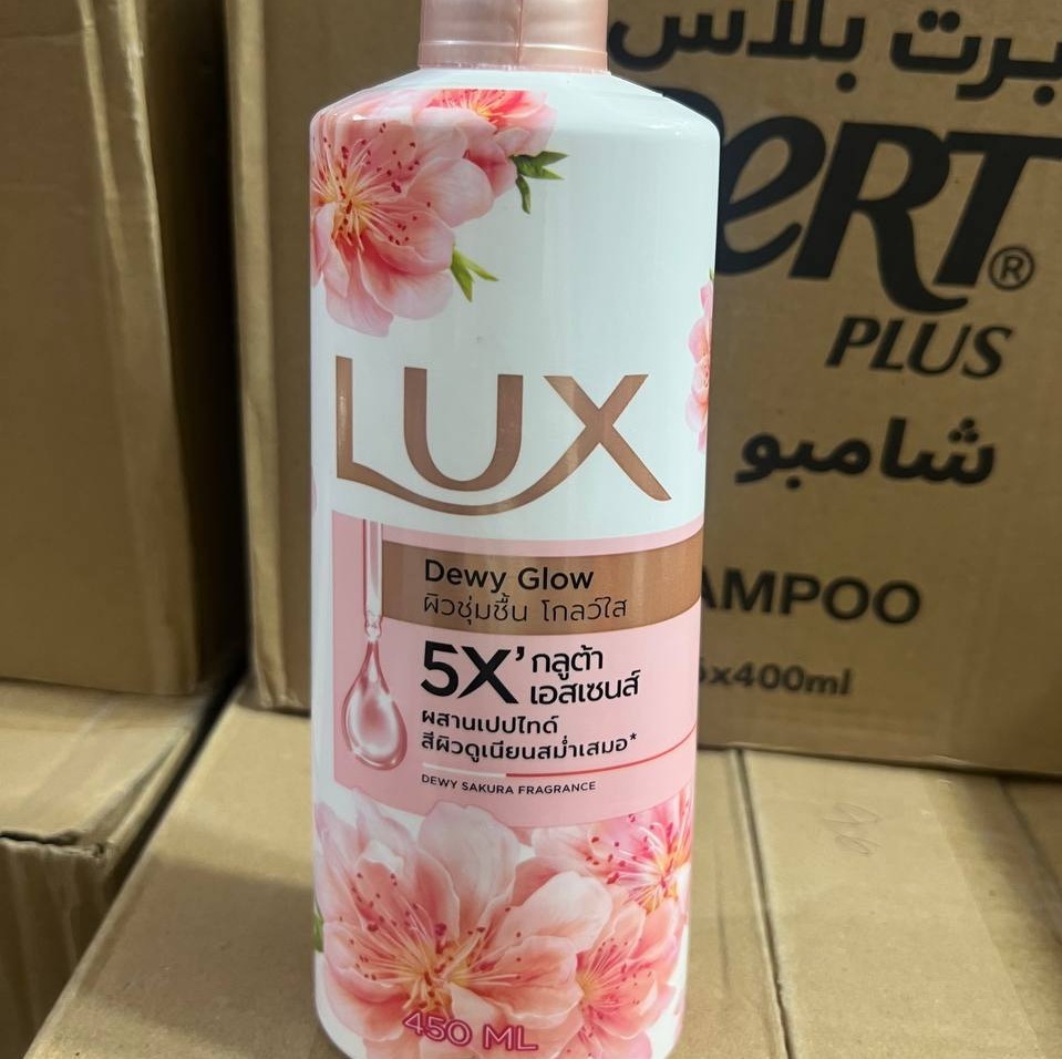 شامپو بدن لوکس LUX Peachy Glow هلو 450 میل