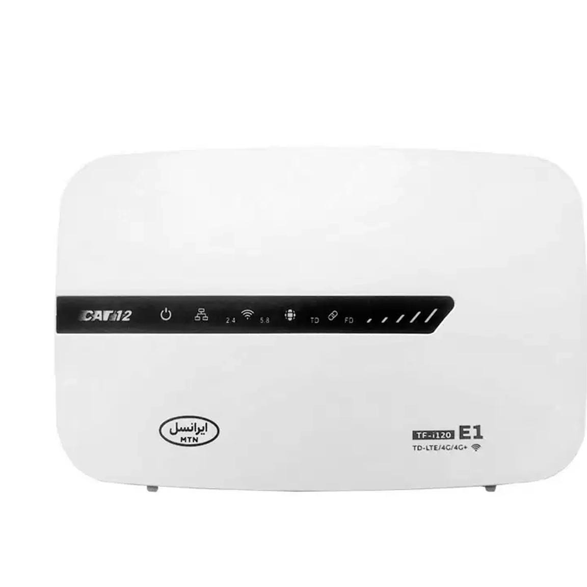 مودم رومیزی ایرانسل مدل TF-i20 E1 TD-LTE / 4G - سفید (Unlocked)(گارانتی یکساله باهم اندیشان)