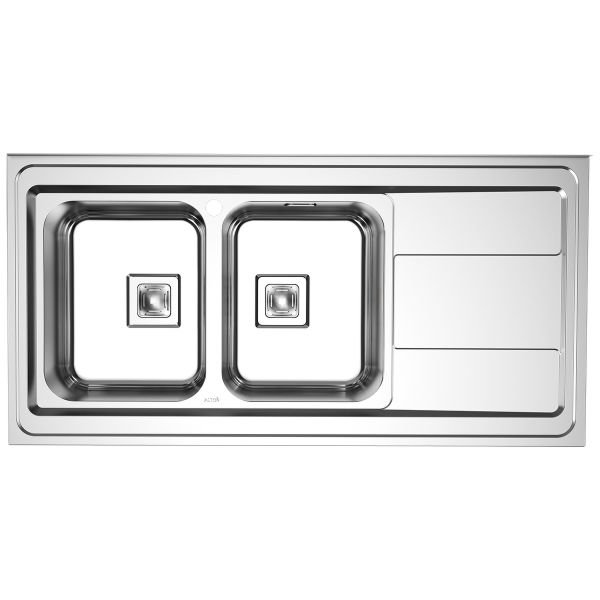 سینک ظرفشویی روکار آلتون مدل SR1204L