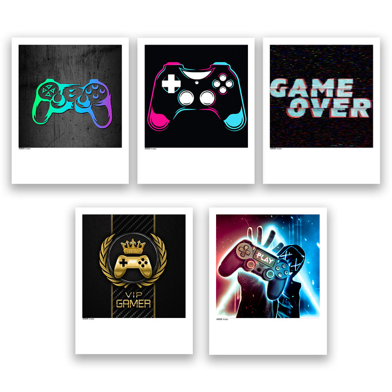 آویز تزیینی عرش مدل فانتزی گیم Game کد Asa270 مجموعه پنچ عددی