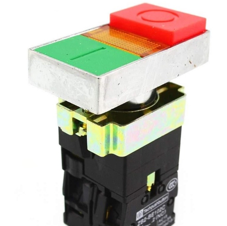 شاسی استپ استارت دوبل چراغدار چینی مدل XB2-BW8465