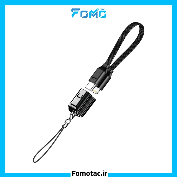 کابل شارژ Type-C به Lightning گرین لاین (Green Lion) مدل Lanyard