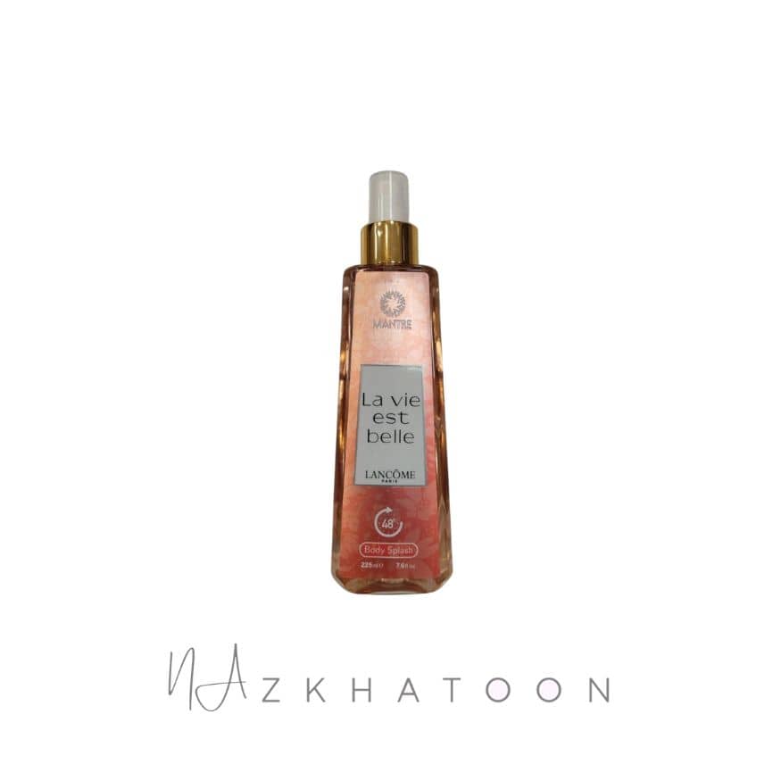 بادی اسپلش زنانه مانتره رایحه لا وی اِست بِلِ | MANTRE Body Splash La Vie Est Belle