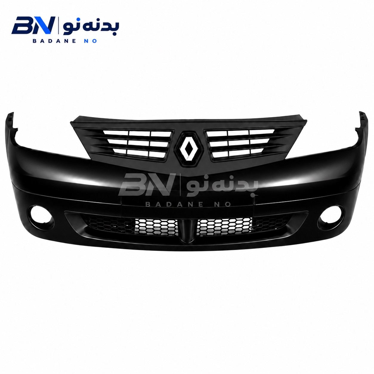 سپر جلو کامل ال 90 (L90) مشکی آریا پلاست آذین