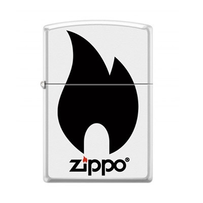 فندک زیپو مدل 214-CI405014 WHITE MATTE ZIPPO AND