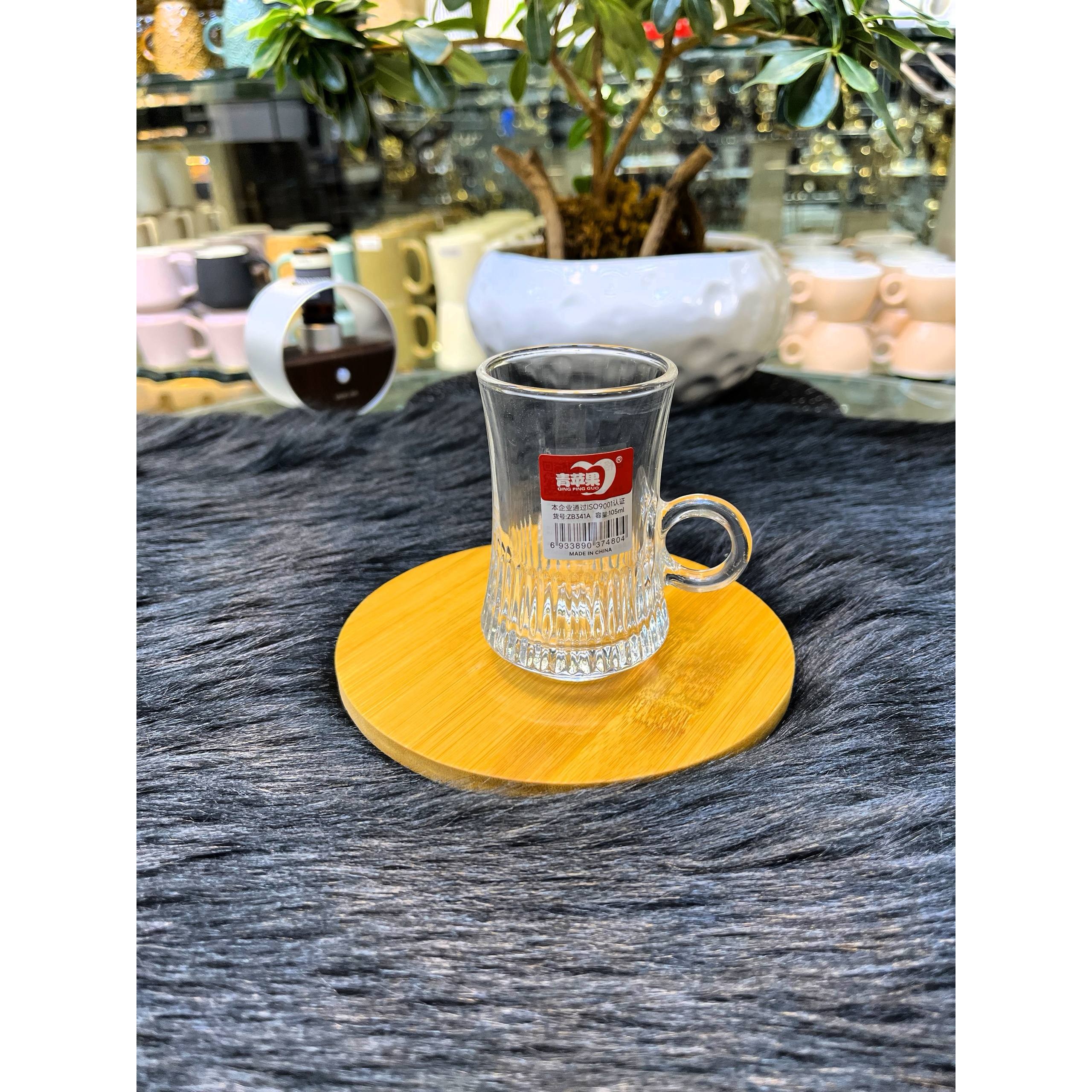 لیوان کمرباریک پایین راه راه DELI نامارا