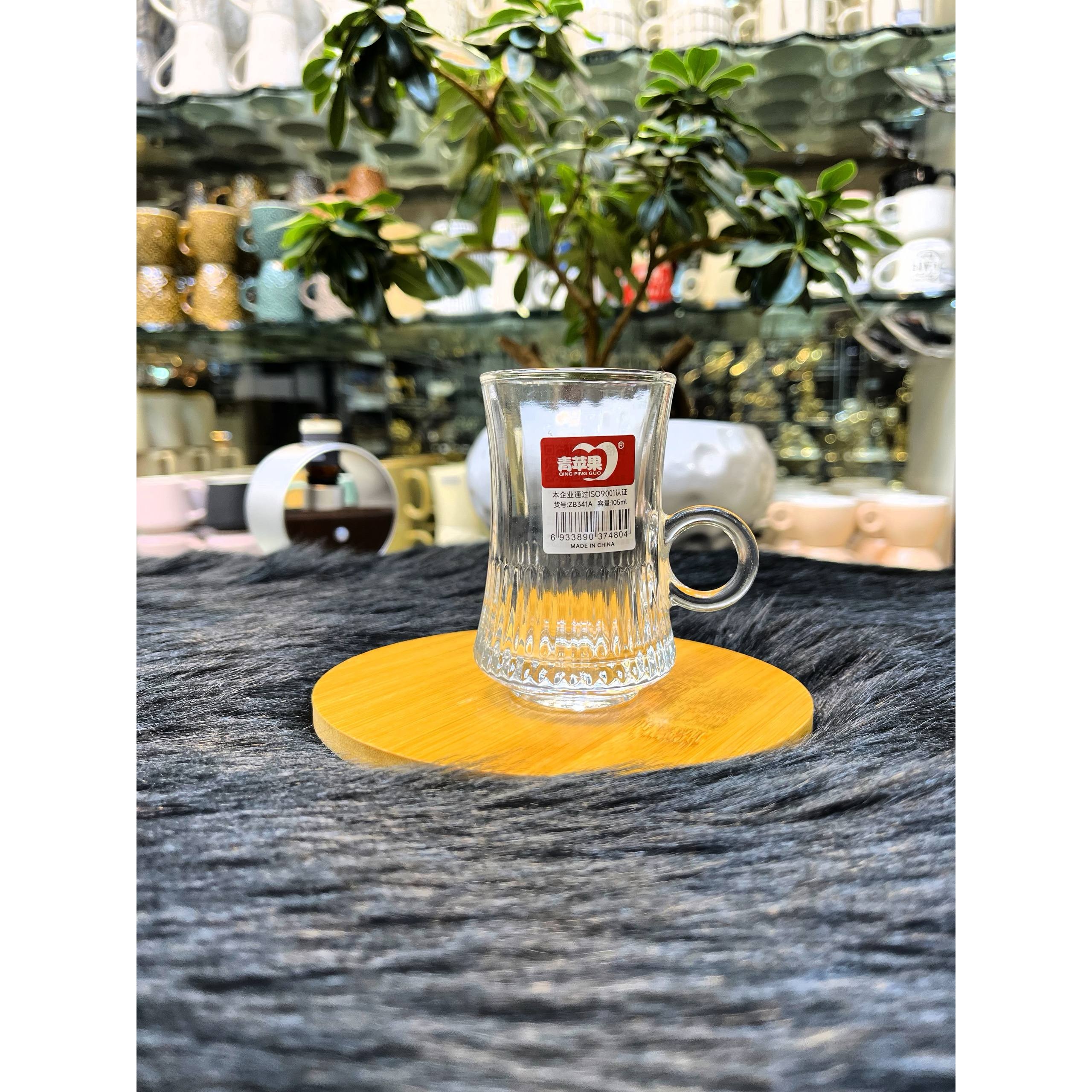 لیوان کمرباریک پایین راه راه DELI نامارا