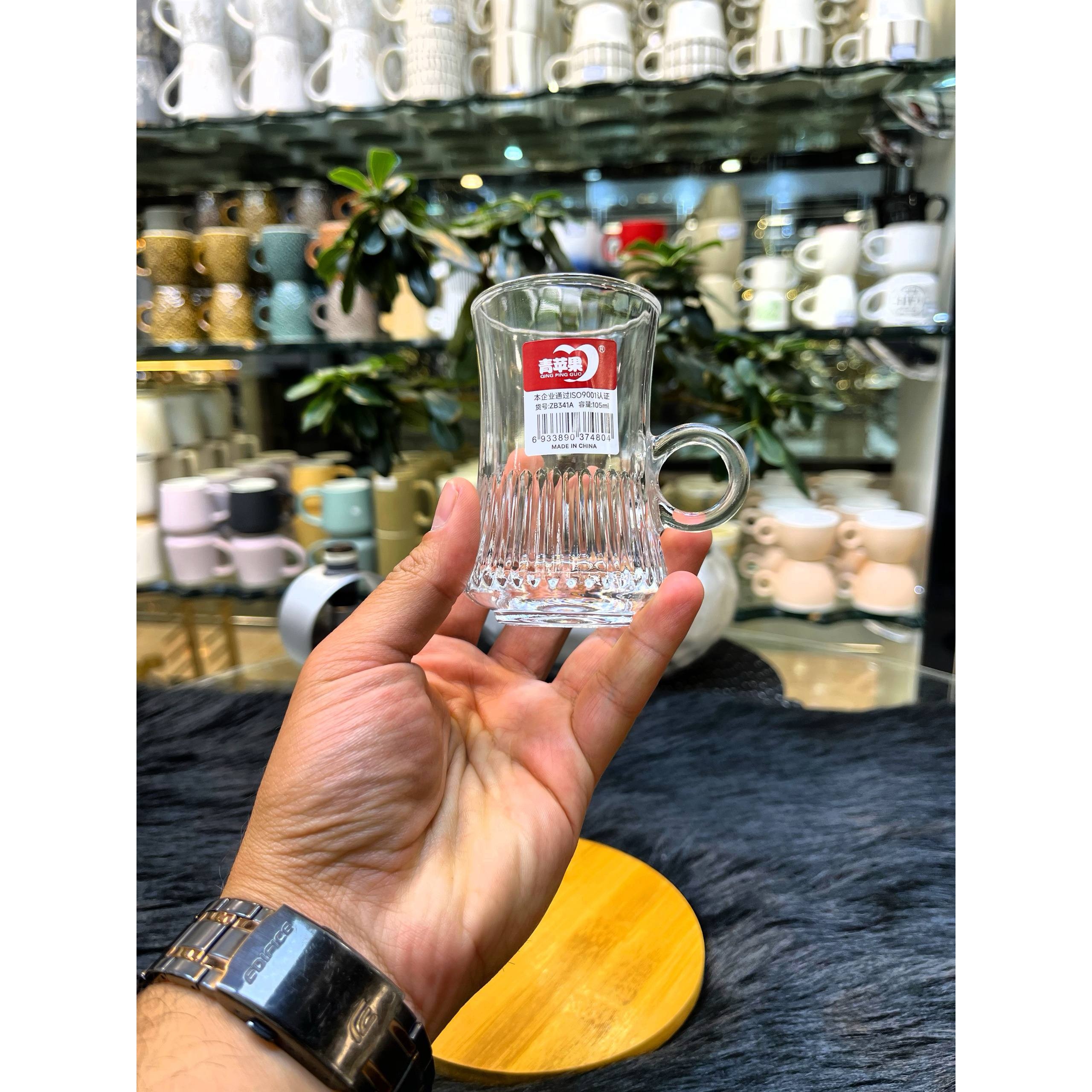 لیوان کمرباریک پایین راه راه DELI نامارا